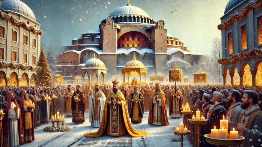 Konstantinopolis'te Noel